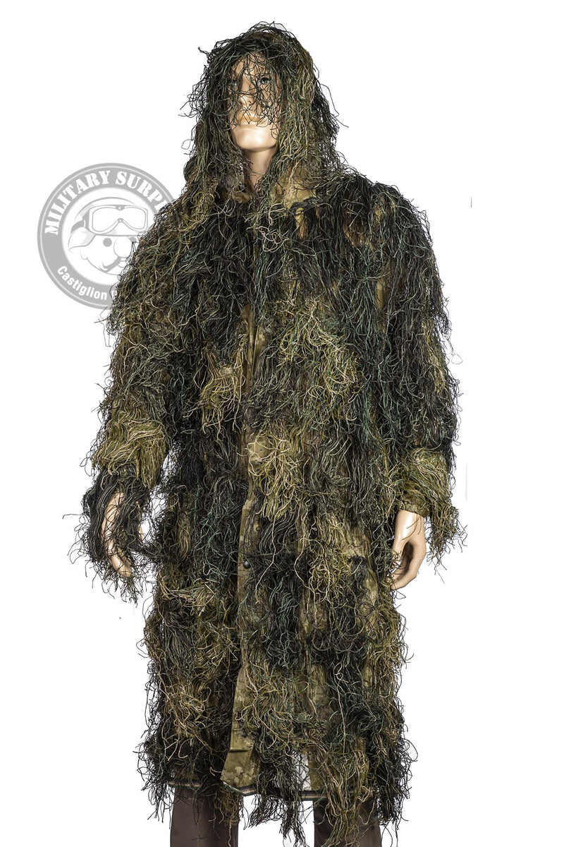 Load image into Gallery viewer, Ghillie suit Parka Woodland camouflage 
