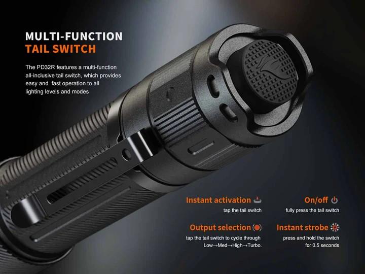 Carica immagine in Galleria Viewer, Fenix PD32R version RICARICABILE 1400lumens 
