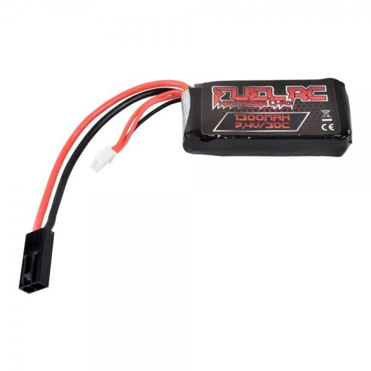 fuel batteria li-po 7.4v x 1300mah 30c 
