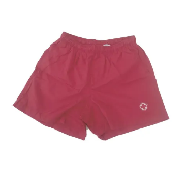 Costume boxer Croce Rossa Italiana rosso 