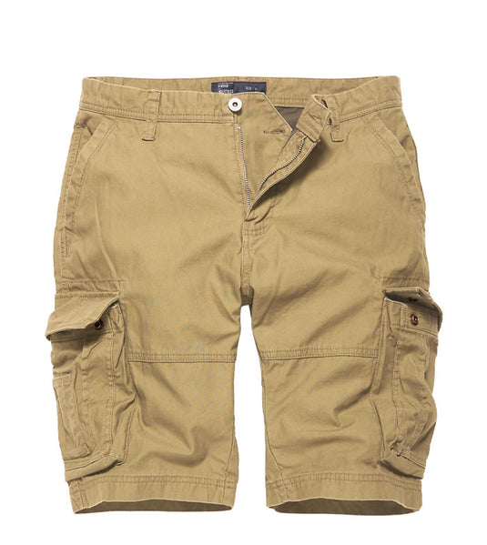 Bermuda cargo in cotone DARK KHAKI 