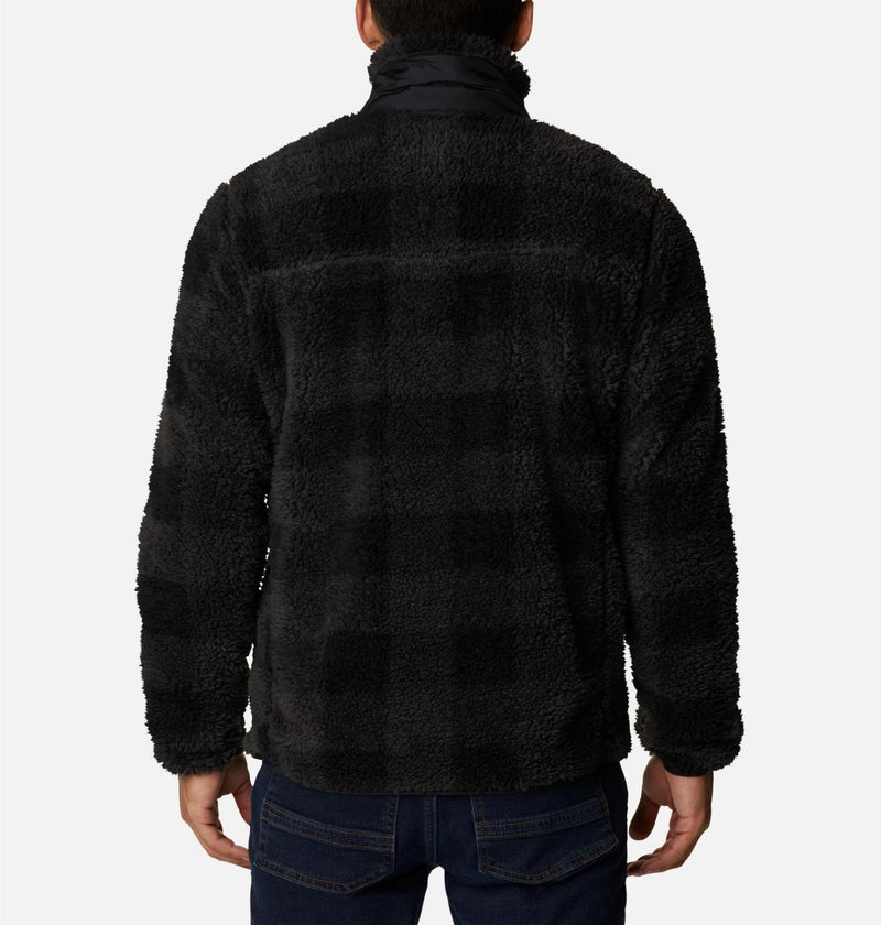 Load image into Gallery viewer, WINTER PASS GIACCA ORSETTO UOMO COLUMBIA A QUADRI  NERO 
