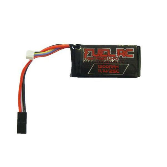 fuel batteria li-po 11.1v x 1200mah 25c 