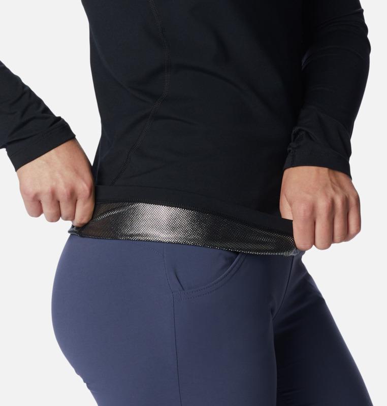 Carica immagine in Galleria Viewer, Maglia intima COLUMBIA midweight stretch donna a manica lunga e mezza zip 
