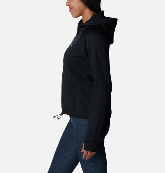 giacca in pile boundless trek™ grid Columbia donna Nero 