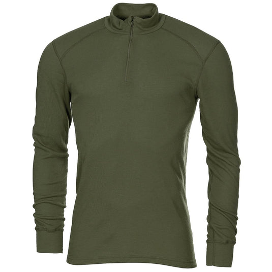 MAGLIA TERMICA NORVEGESE MEZZA ZIP MANICA LUNGA NUOVA 