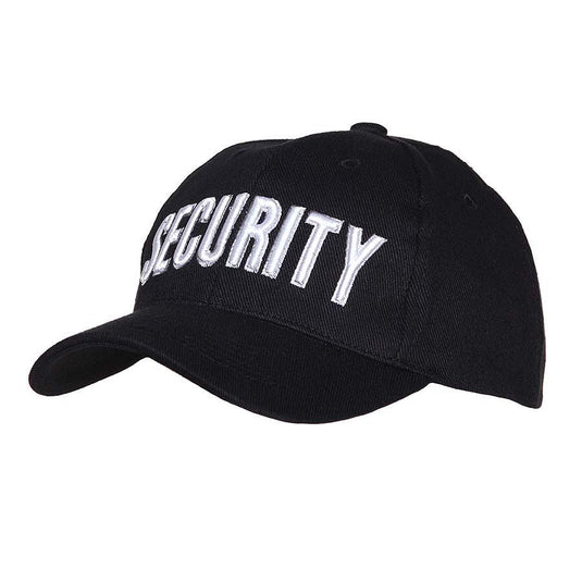 Cappellino basebal cap SECURITY  nero 