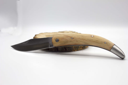 coltello pieghevole mostrine acciaio lama cm 10 