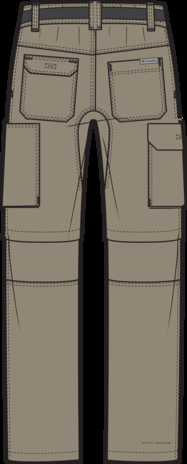 Load image into Gallery viewer, pantaloni da camminata convertibili silver ridge™ utility da uomo COLUMBIA 
