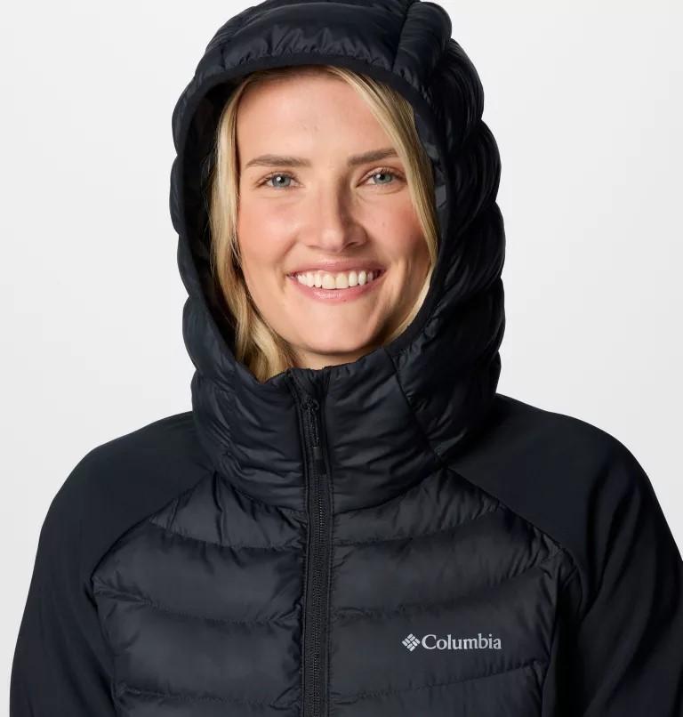 Carica immagine in Galleria Viewer, Giacca ibrida da donna imbottita con cappuccio Powder Lite™ II 
