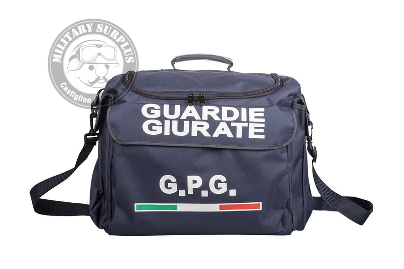 Load image into Gallery viewer, Borsone Guardie Giurate in cordura blu con tracolla 
