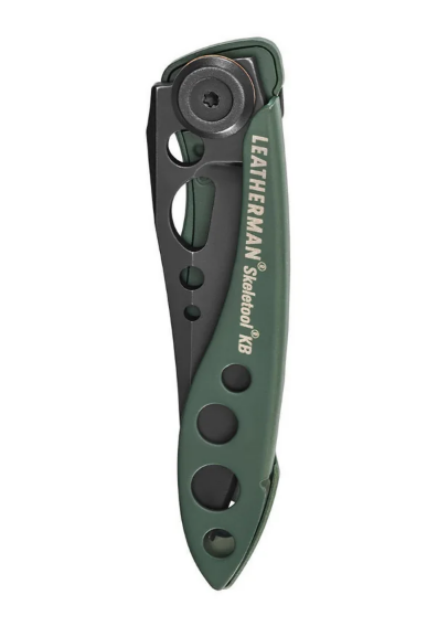 skeletool kb coltello chiudibile leatherman OD GREEN<BR/> 