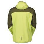 giacca da uomo Scott Explorair light dryo 2.5 layer  bitter yellow/fir green 