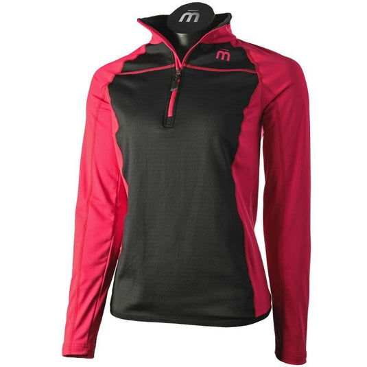 maglia mezzo collo zip woman - x-performance run 