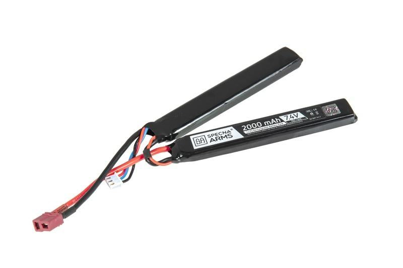 Carica immagine in Galleria Viewer, batteria lipo 7,4 v 2000 mah 15 / 30c - nunchuck - t-connect (deans) 
