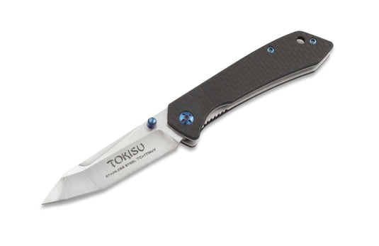 Coltello pieghevole TOKISU manico G-10 lama cm. 6.6 