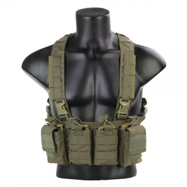 Carica immagine in Galleria Viewer, "EMERSONGEAR BLUE LABEL" <BR/>TACTICAL VEST EASY CHEST RIG RANGER GREEN 
