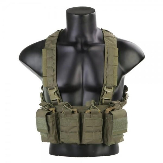 "EMERSONGEAR BLUE LABEL" <BR/>TACTICAL VEST EASY CHEST RIG RANGER GREEN 