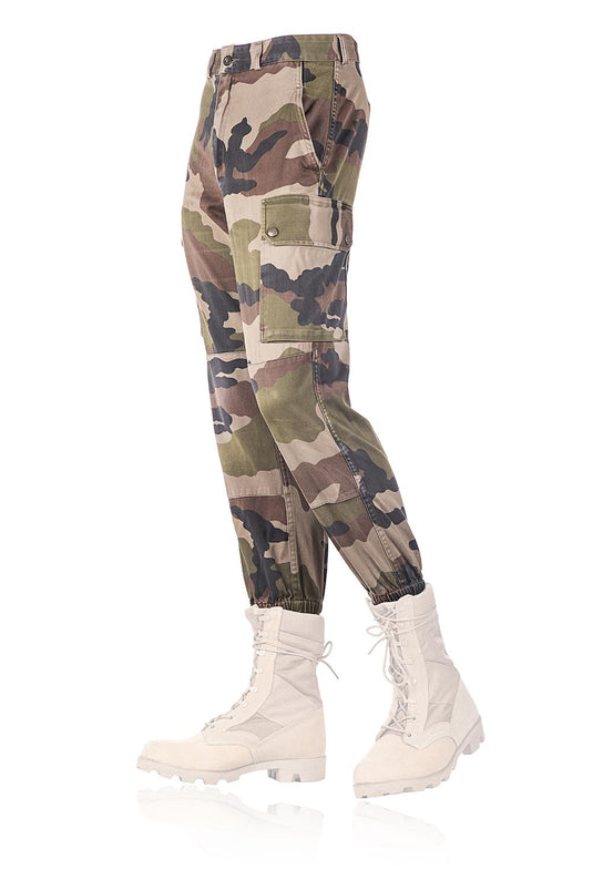 pantalone originale esercito francese camouflage usato 