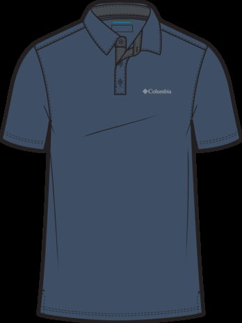 nelson point polo uomo taglie forti DARK MOUNTAIN 