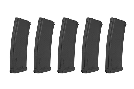 set di 5 caricatori s-mag hi-cap da 380bb - neri 