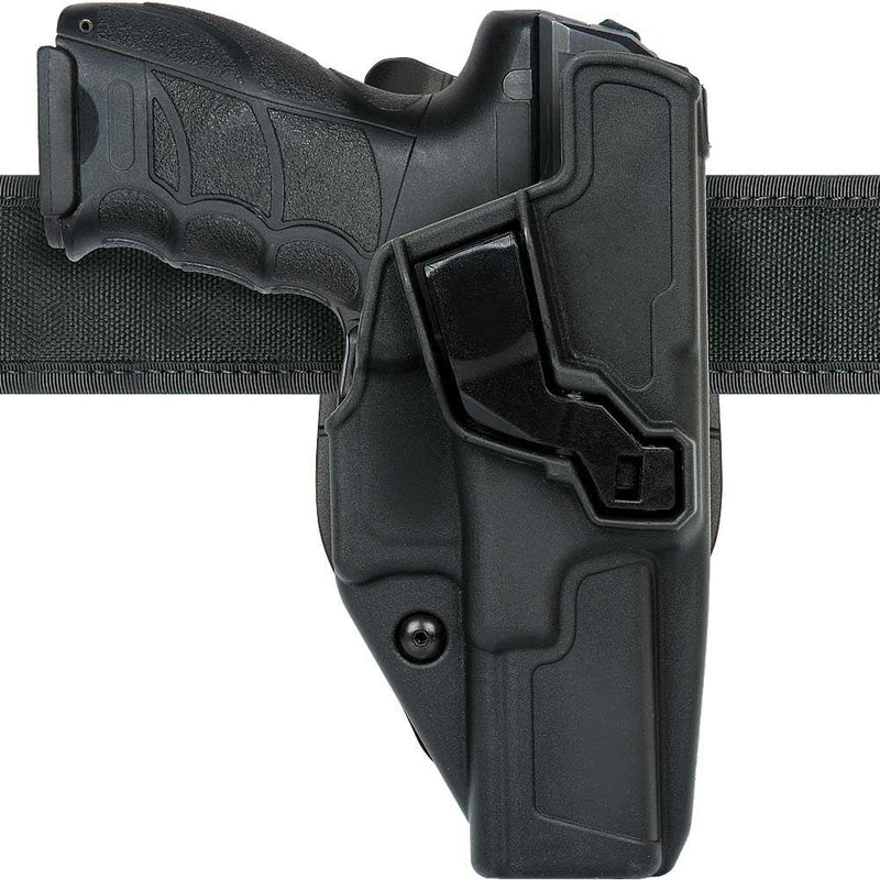 Load image into Gallery viewer, fondina in polimero ad iniezione con sistema s&amp;f con sicura per GLOCK 17 solo corpo fondina DX 
