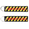 FOSTEX Military Style Fabric Keychain Danger Do Not Pull #66