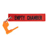 FOSCO Portachiavi Empty chamber con chamber plug Rosso