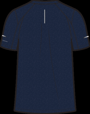 t-shirt tecnica alpine chill™ zero da uomo COLLEGIATE NAVY<BR/> 