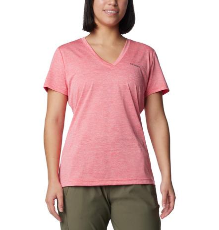 Carica immagine in Galleria Viewer, T-shirt scollo a v performante e traspirante da donna Columbia 
