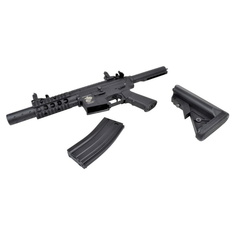 Carica immagine in Galleria Viewer, d|boys fucile elettrico m4 5" polimero nero 
