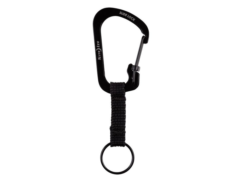 Carica immagine in Galleria Viewer, Niteize slidelock keyring #3 ss black cslw3-01-r6 
