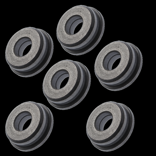 boccole 7mm piene acciaio 