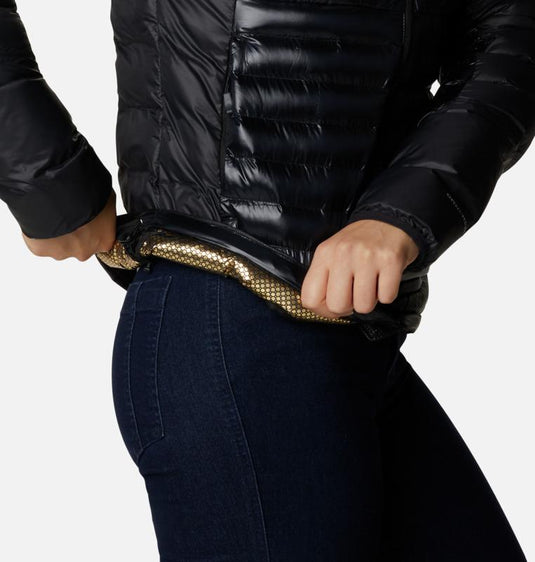 giacca con cappuccio labyrinth loop™donna nero 