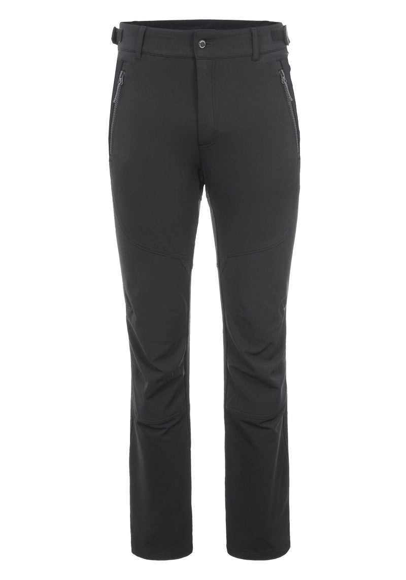 Carica immagine in Galleria Viewer, PANTALONI UOMO IN SOFT SHELL MODELLO BREYON NERO 
