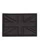 KOMBAT patch tattica union jack bassa visibilita' NERO