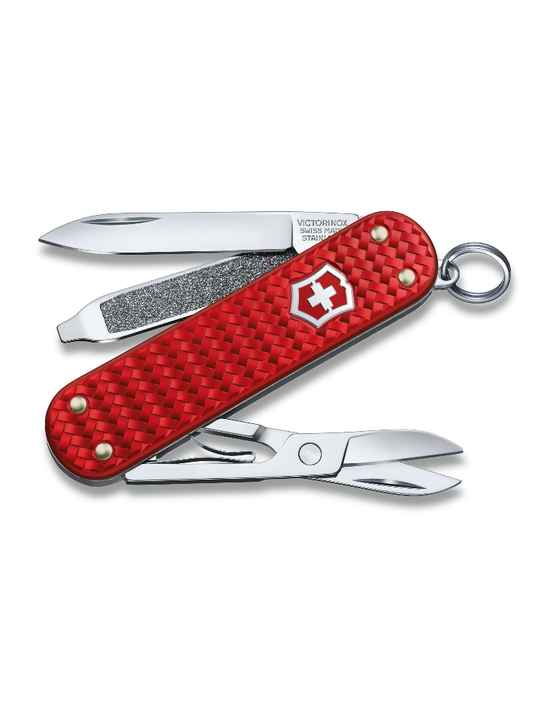 victorinox classic precious alox - edizione limitata 2021 in scatola regalo ICONIC RED 