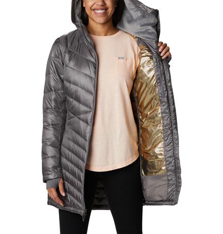 Joy Peak™ Mid Jacket PIUMINO LUNGO COLUMBIA NERO 