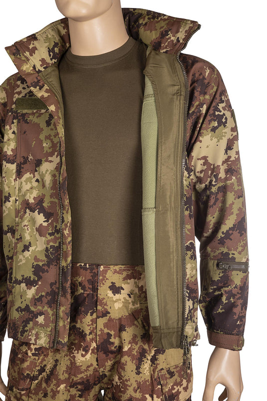 wind-stopper sottoparka esercito 