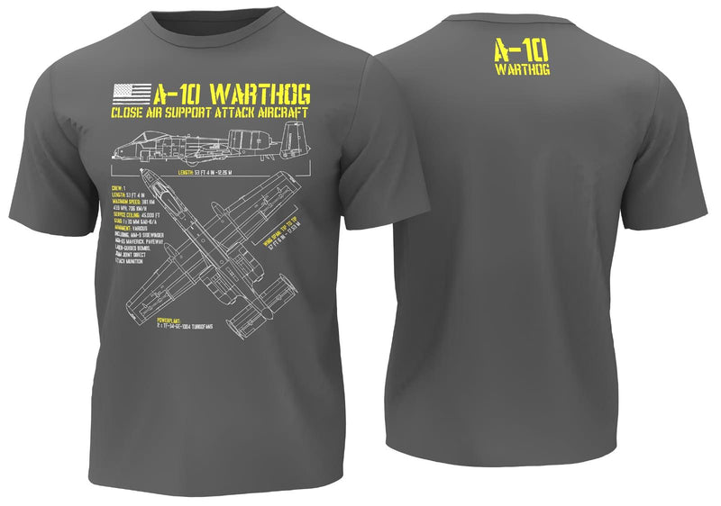 Load image into Gallery viewer, T-SHIRT STAMPATA A-10 ANTRACITE 
