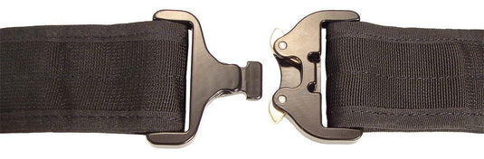cobra® pro style fibbia in alluminio nera 