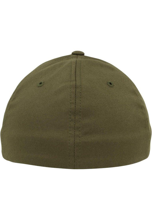 berretto flexfit wooly combed VERDE OLIVA 