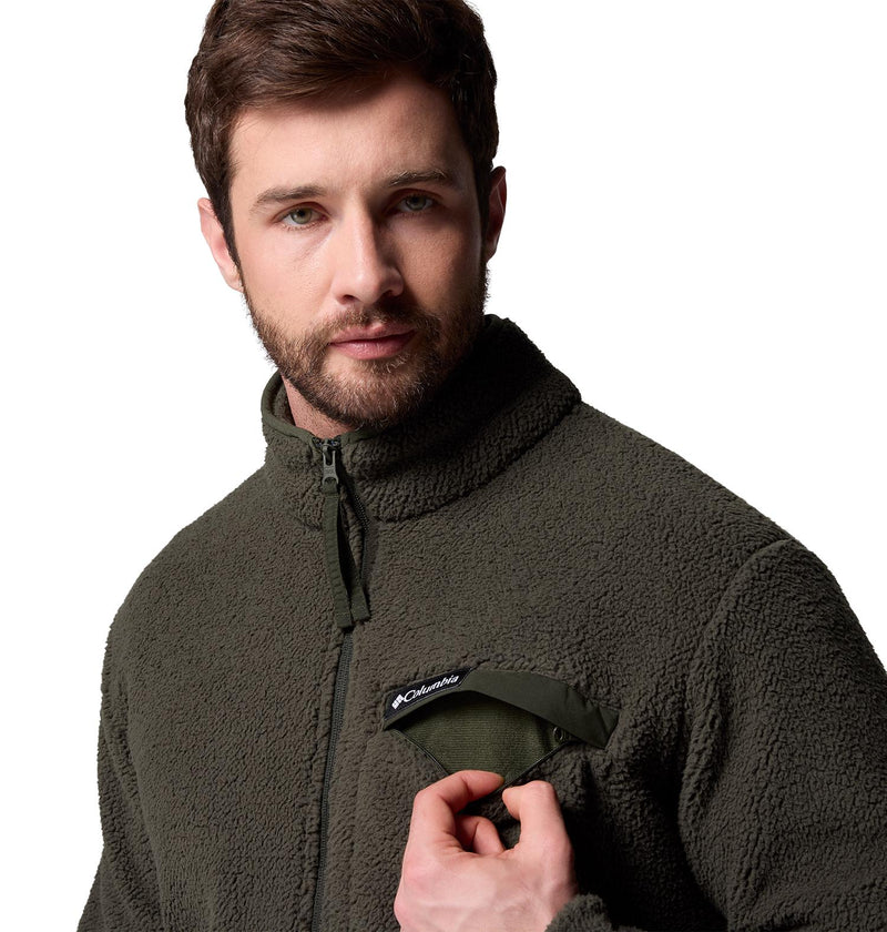 Carica immagine in Galleria Viewer, Giacca in pile Sherpa Rugged Ridge™ da uomo VERDE<BR/> 
