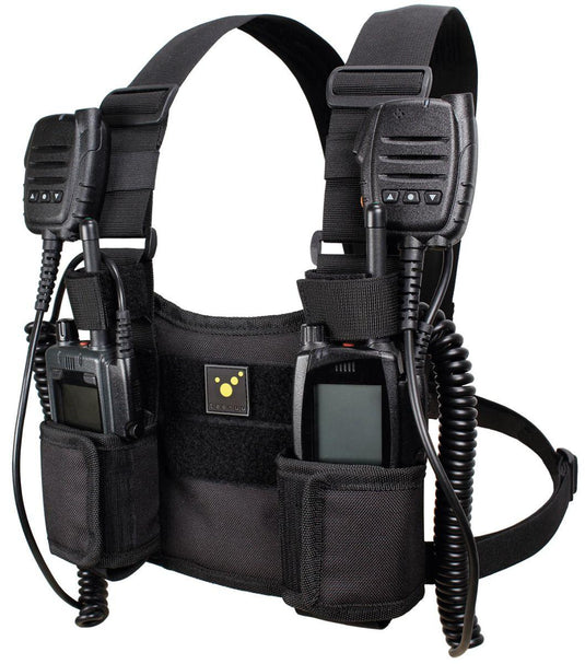 TEE-UU CHEST TWIN pettorale portaradio 2 posti 