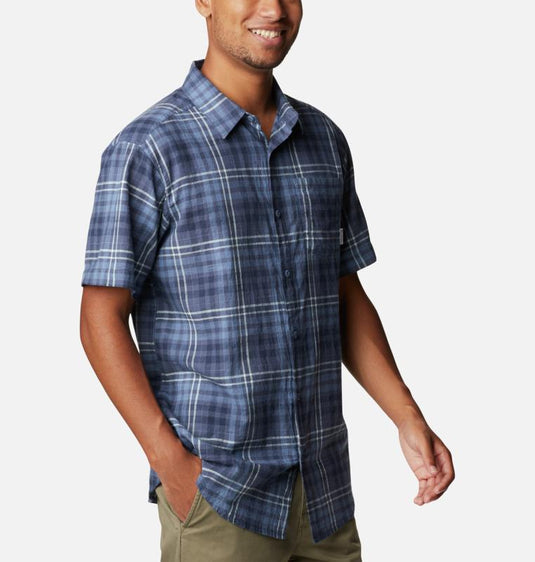 camicia a maniche corte under exposure™ yd 