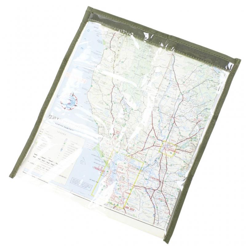 Load image into Gallery viewer, PORTA MAPPA ACCESSORIATO MA35 MOLLE VERDE OLIVA 
