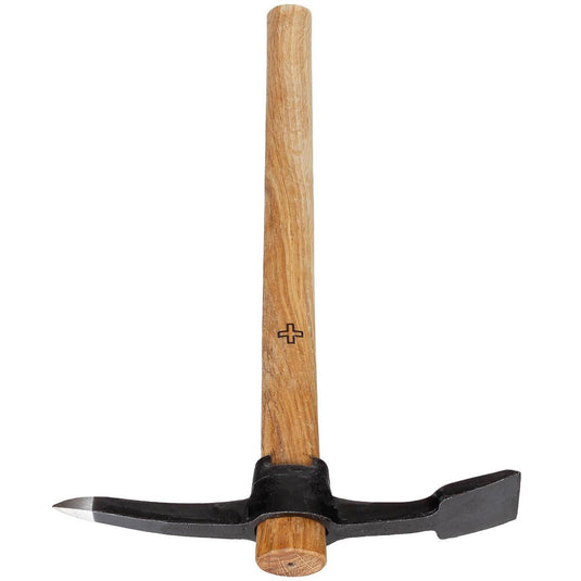 picconcino militare svizzero manico in legno 