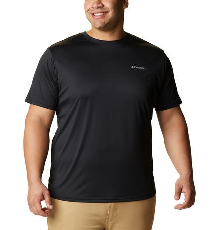 T-shirt tecnica Columbia Hike™ da uomo - Taglia forte nero<BR/> 