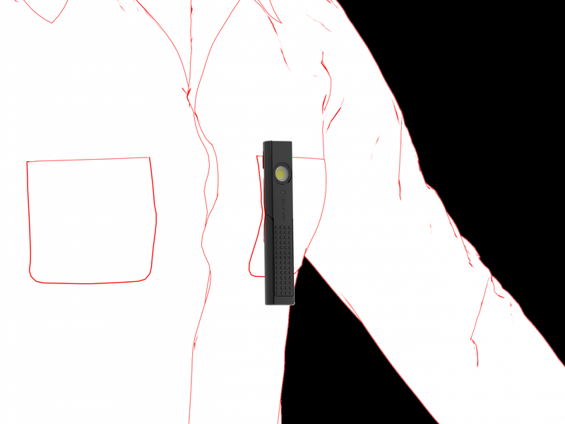 Carica immagine in Galleria Viewer, LEDLENSER W4R Torcia da ispezione tascabile ricaricabile 220 lumen 
