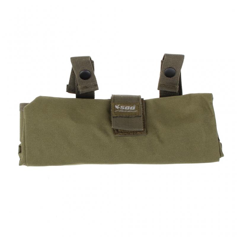 Load image into Gallery viewer, tasca richiudibile porta caricatori esausti in cordura COYOTE BROWN 
